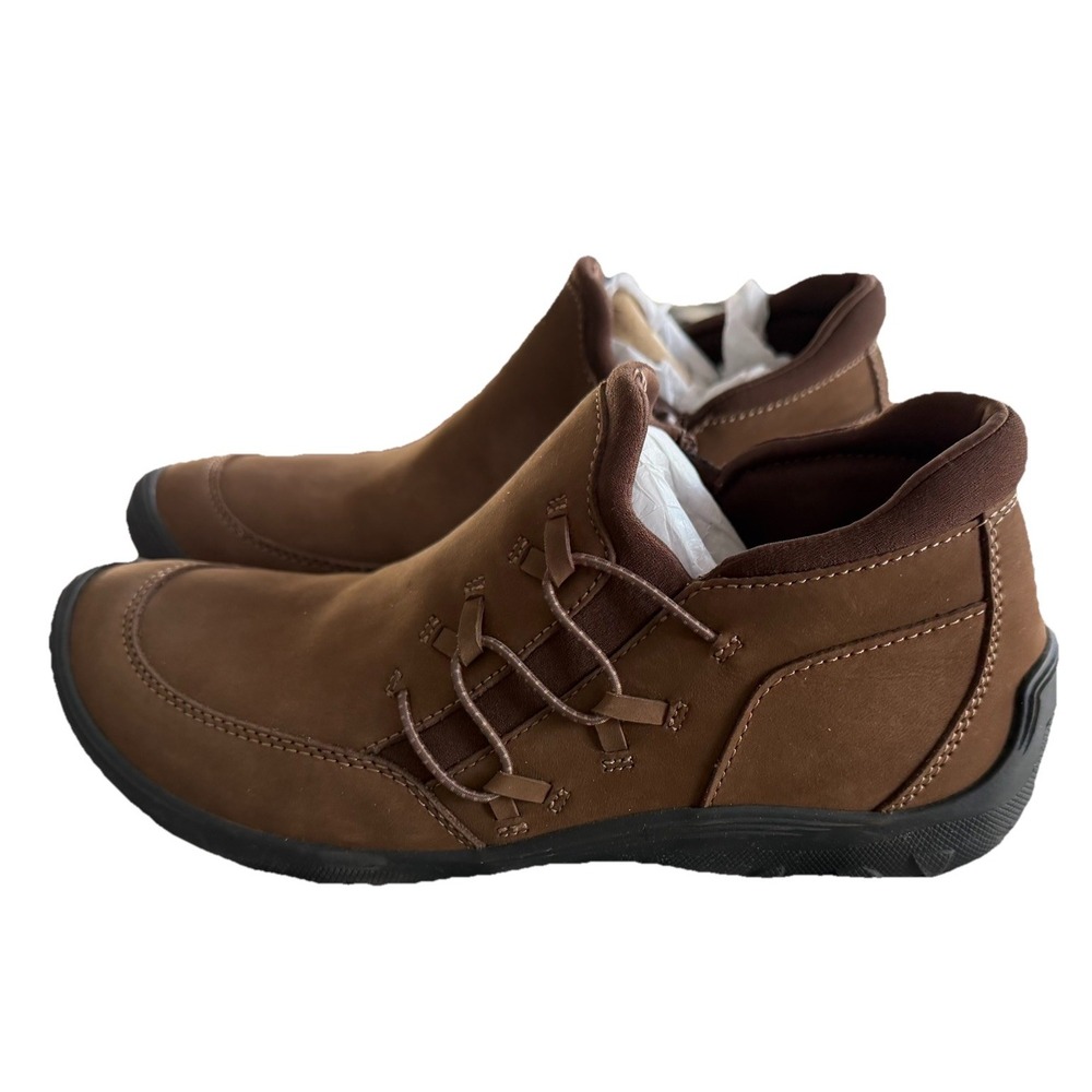 Clarks  New Fiana Bay Shoes Brown Nubuck Sz. 7 Comfort  Walking Gorpcore Easy On